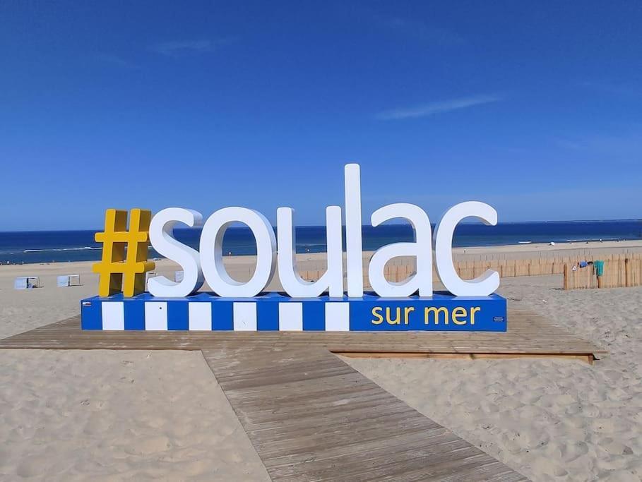 Maison 3 Chambres Avec Piscine Proche Plage Soulac-sur-Mer Bagian luar foto
